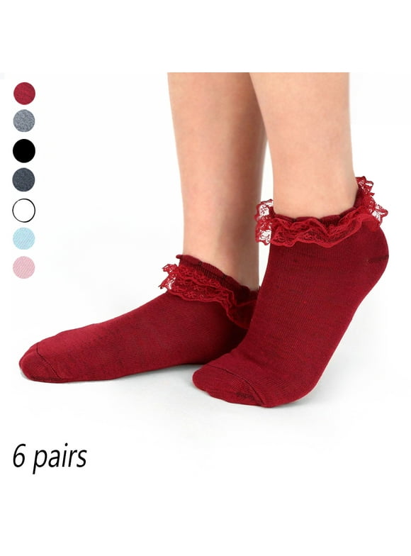 Ruffle Socks Women