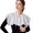 Polka Dot Shawl-White, variant on Detachable Polka Dot Ruffled Fake Sleeves Cuffs for Women