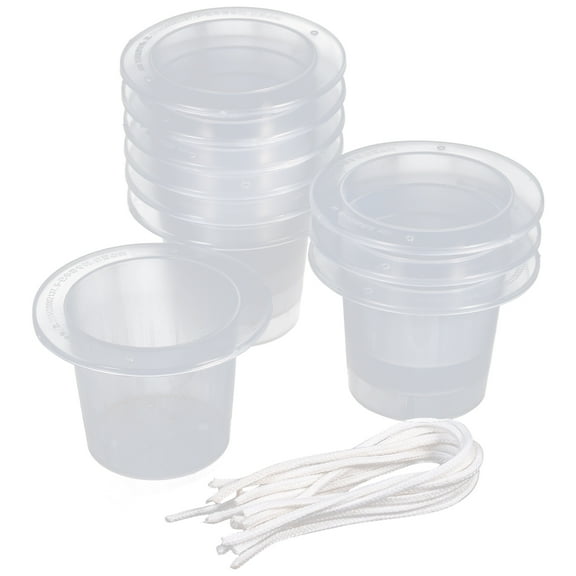 Sipeihong Slotted Mesh Clear Orchid Net Pots Hydroponics - 10pcs