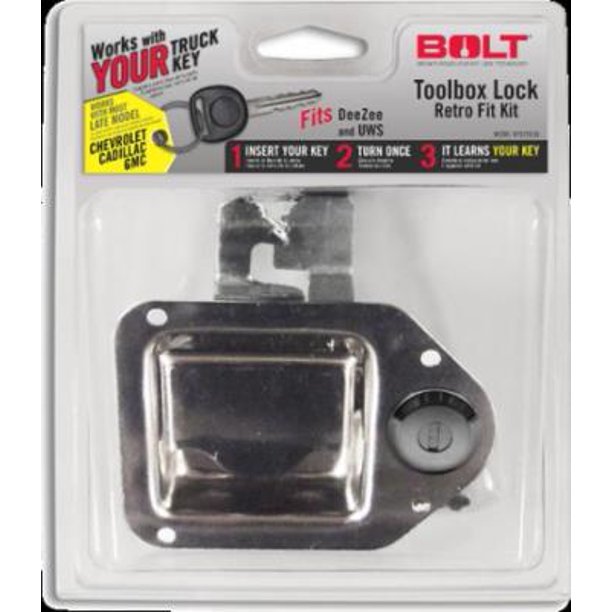 BOLT Lock Locking Tool Box Latch / GM Double Cut Late 7022697 Truck