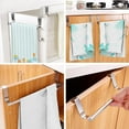 thumbnail image 2 of 2 Pack Kitchen Towel Holder - Over Cabinet Towel Bar Rack - 14" Stainless Steel Towel Rack Inside Cabinet Drawer for Bathroom and Kitchen (Large), 2 of 5