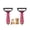 Pink L*2, variant on Pet Dematting Comb for Dogs and Cats, Undercoat Rake Pet Brush for Long Hair, Deshedding Dog Brush Removes Tangles Knots and Loose Fur, Grooming Tool for Thick Coats   (Blue L)