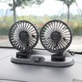 thumbnail image 1 of Xuniizn cars fans Car Fan With Double And 5 Fan Blades, 2 Speed Cool-ing Circulator,Multi-Angle Rotation Rotatable Auto Fan For Sedan SUV, RV, Boats, 1 of 8