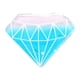 thumbnail image 3 of Funda protectora para pintura de diamantes, papel para coser y punto de cruz, con imagen de diamante Azul, 3 of 9