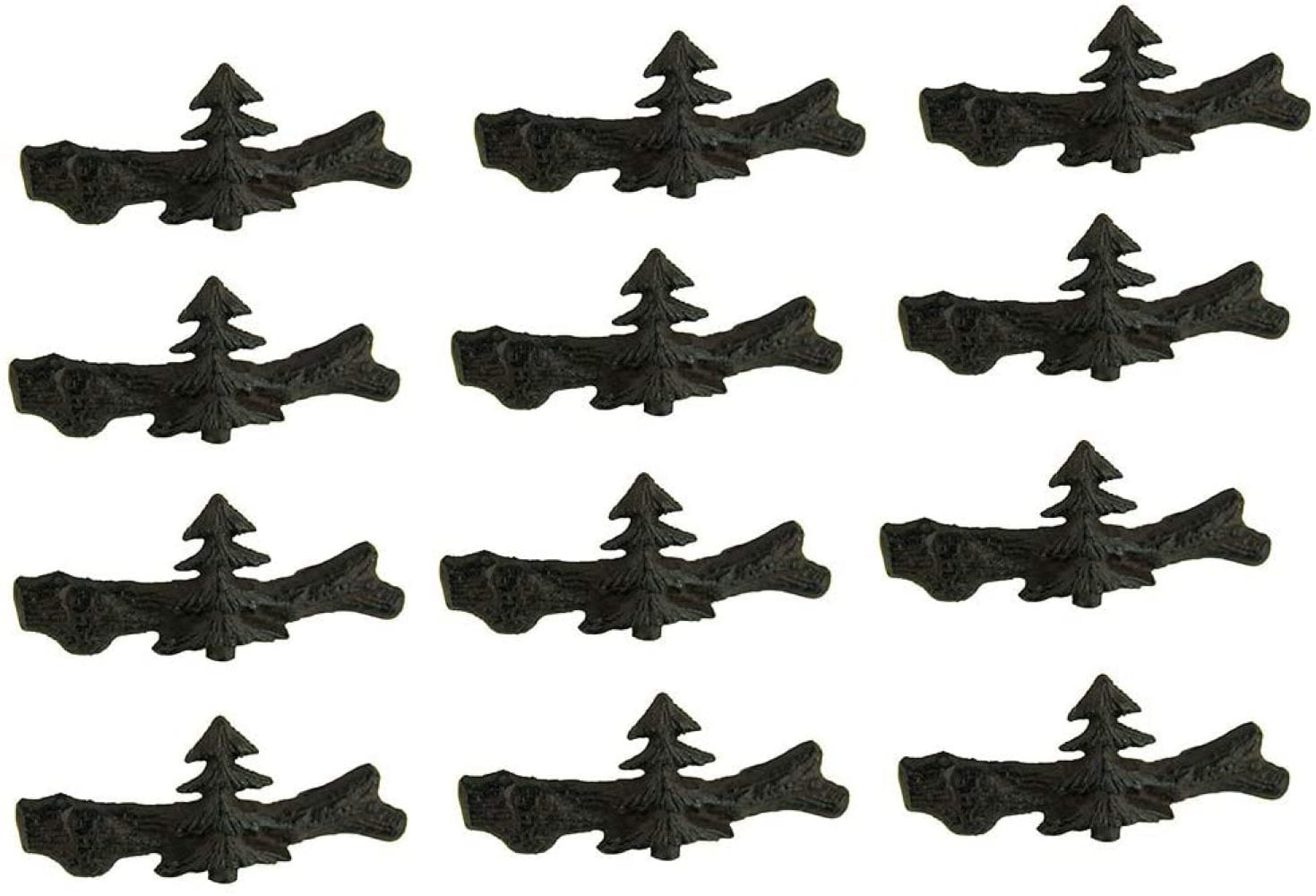 DeLeon Collections Set of 12 Cast Iron Pine Tree Drawer Pulls - Walmart.com