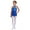 A Blue, variant on Kids Girls Sequins Latin Salsa Ballet Dance Dress Crisscross Back Jazz Fringe Tassel Performance A Sky Blue 6