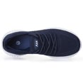 thumbnail image 4 of Zapatos Akk Athletic Walking, espuma viscoelástica ligera, azul marino 7.5, 4 of 8