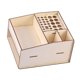 thumbnail image 5 of Estante de Madera Del Soporte Del Tenedor Del Módulo de La Botella Del Del Estante de La Pintura para Las Herramientas de Pintura Baoblaze Soporte para estantes para botellas de pintura, 5 of 7