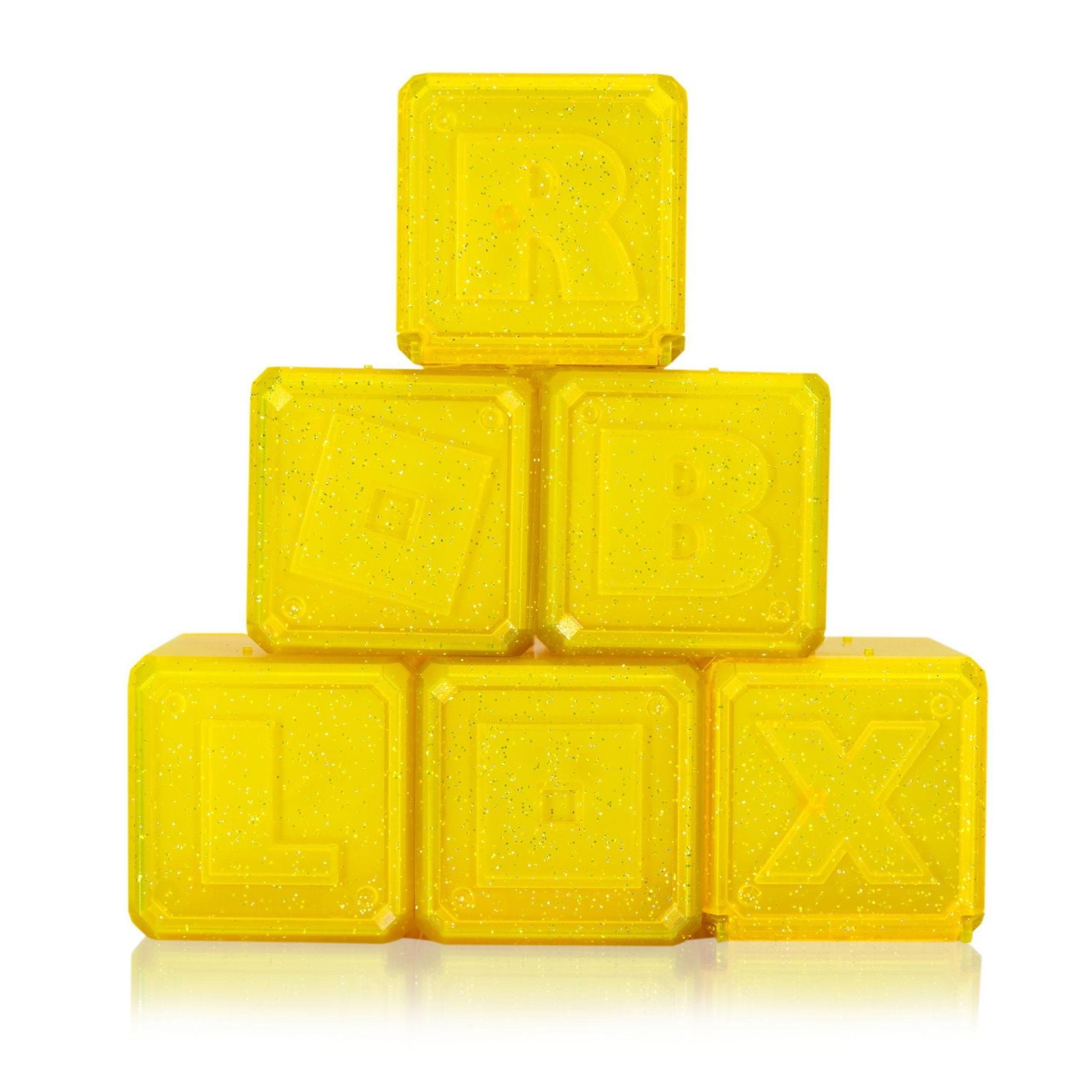 Roblox célébrité Figurine mystere Assortiment Jaune Fluo