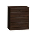 thumbnail image 4 of Prepac Astrid Espresso 4-Drawer Dresser, 4 of 6