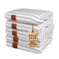 thumbnail image 1 of Juego de 5 toallas GOLD CASE MYRA, 180 x 102 cm, 100% algodón, color gris, 1 of 9