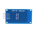 thumbnail image 4 of ESP8266 ESP-01 Módulo adaptador inalámbrico WiFi 3.3V 5V Breakout PCB Adapter, 4 of 8