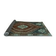 thumbnail image 2 of Ahgly Company Indoor Rectangle Persian Light Blue Traditional Area Rugs, 8' x 12', 2 of 4