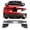 Carbon Fiber Print, variant on Ikon Motorsports Trunk Spoiler Compatible with 2022-2026 Subaru WRX, STI Style Gloss Black ABS Plastic Rear Trunk Lid Spoiler Wing Lip