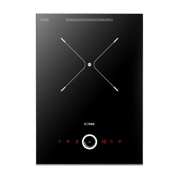 FOTILE 12 Inch Induction Cooktop with 3000W Output Power and 9 Power Levels