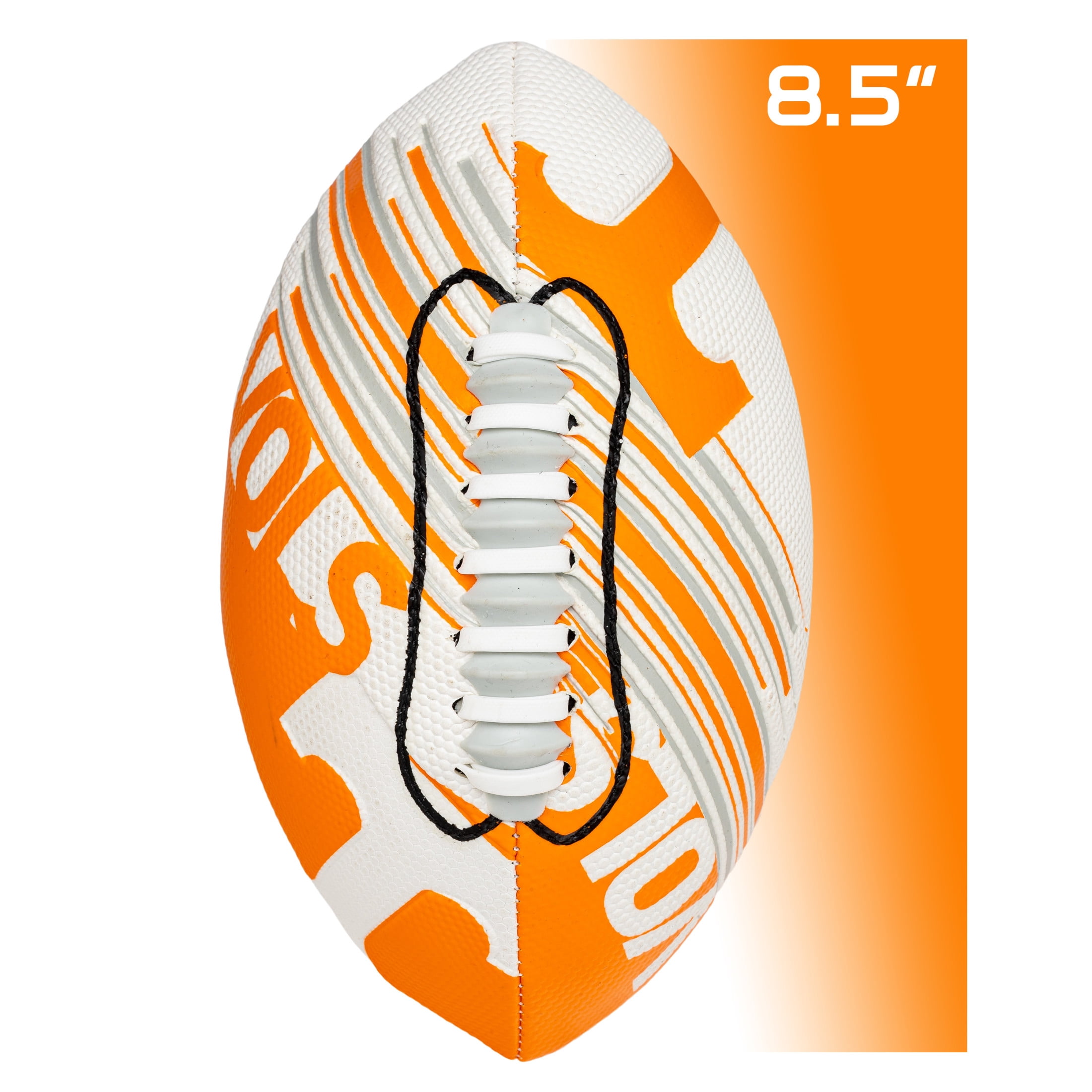 NCAA Tennessee Volunteers Football - Youth Mini Football - 8.5" Football- SPACELACE Easy Grip Texture- Perfect for Kids !