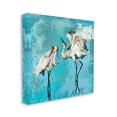 thumbnail image 4 of Stupell Industries Cranes on Blue Abstract Animals & Insects Painting Gallery Wrapped Canvas Art Print Wall Art, 17 x 17, 4 of 8