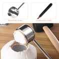thumbnail image 3 of MasteelfCA 2Pcs Durable Coconut-shell Openers Stainless Steel Opener for Coconuts, 3 of 9