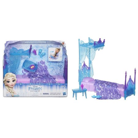 Disney Frozen Icicle Canopy Bed Set - Walmart.com