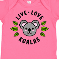 thumbnail image 4 of Inktastic Live Love Koalas Boys or Girls Baby Bodysuit, 4 of 5