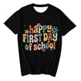 thumbnail image 3 of Seasonal Graphic Tee For Stylish Short Sleeve Crewneck Top Ideal Back To School For Her, 3 of 3