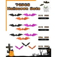 thumbnail image 4 of 72pcs Halloween Bats Decorations, 3D Wall Window Stickers for Indoor Outdoor Home Kitchen Party Scary Decor, 4 Sizes 3 Colors, 4 of 7