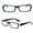 Blue, variant on Reading Glasses Men Women +6.50 +7.00 +7.50 +8.00 Pc Frame Eyeglasses Highly Strength Blue Light Readers