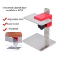 thumbnail image 4 of Cabinet Door Installation Positioner Hardware Jig Adjustable Length Stainless Steel Cabinet Installation Tool Door, 4 of 4