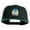 Spruce, variant on Rio Grande River Embroidered Wool Blend Snapback Cap - Black OSFM