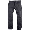thumbnail image 3 of Pantalones casuales que combinan con la parte delantera plana y delgada para hombre, color gris militar, 3 of 6