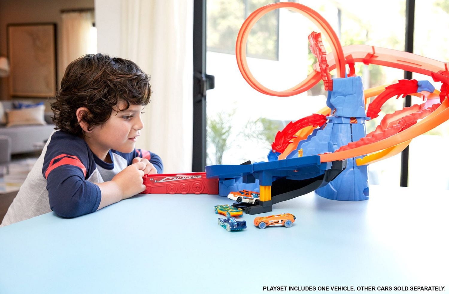 Hot Wheels Volcano Escape Playset
