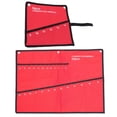 thumbnail image 3 of GOOHOCHY 2 piezas Bolsas de llave de llave de llave Herramienta de llave de llave Herramientas Herramientas Roll up Bag Lona Wrench Roll, 3 of 7