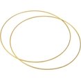 thumbnail image 1 of PATIKIL 14 Inch Round Metal Floral Hoop, 2 Pcs Gold Wreath Wreath Macrame Frame for Wedding Geometric Decor Party Wall Hanging, Gold Tone, 1 of 5