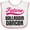 White and Pink, variant on Inktastic Future Ballroom Dancer Girls Girls Baby Bib