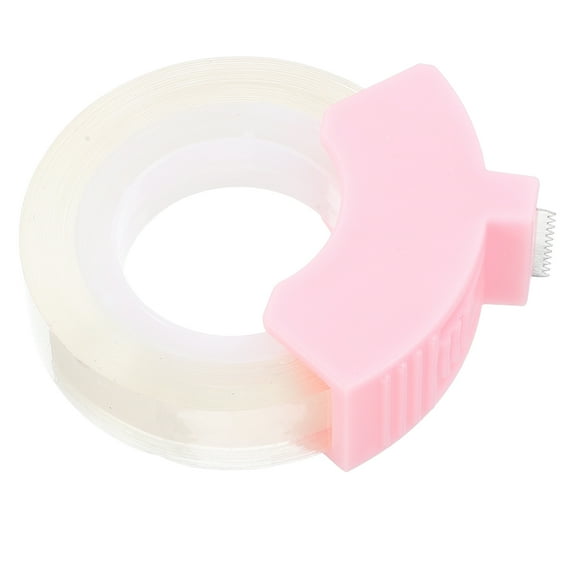 WHAMVOX  Convenient Sticker Dispenser Office Tape Kitchen Adhesive Pink
