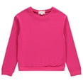 thumbnail image 2 of BTween Girls 3-Pack CVC Fleece Pullover Tops, Soft, Cozy, and Stylish Sweatshirts - Pink, Size 4, 2 of 4