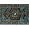 thumbnail image 1 of Ahgly Company Indoor Rectangle Persian Light Blue Traditional Area Rugs, 8' x 10', 1 of 4