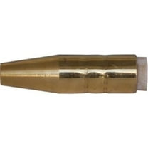 Bernard Mig Nozzles, Flush, 3/8 in Bore, For Q-Gun Series MIG Guns, Brass - 1 EA (360-NST-3800B)