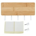 thumbnail image 2 of Wall Organizer Key Holder, Wall Mount Key Holder, Bamboo + ABS For, 2 of 8