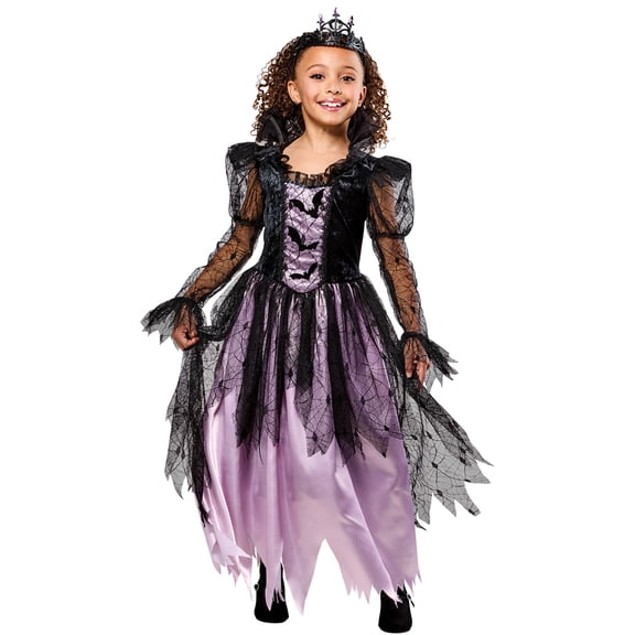 Rubies Halloween Gothic Queen Costume for Kids, Girls Small