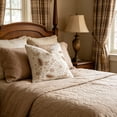 thumbnail image 5 of Qholemyo Floral Embroidered Throw Pillow Covers 17.7x17.7in Soft Elegant Decor For Indoor Sofa Bedroom, 5 of 6