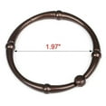 thumbnail image 2 of Utopia Alley Shower Hooks - Shower Curtain Rings for Bathroom - Rust Proof Shower Curtain Hooks for Shower Curtain or Liner - Set of 12, Oil Rubbed Bronze, 2 of 10