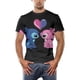 thumbnail image 1 of 2021 sommer kinder camisetas Stich 3D Gedruckt Kind T Schöne Kurzarm T Jungen Mädchen Kinder Lustige Cartoon Tops xuanjing unisex, 1 of 2