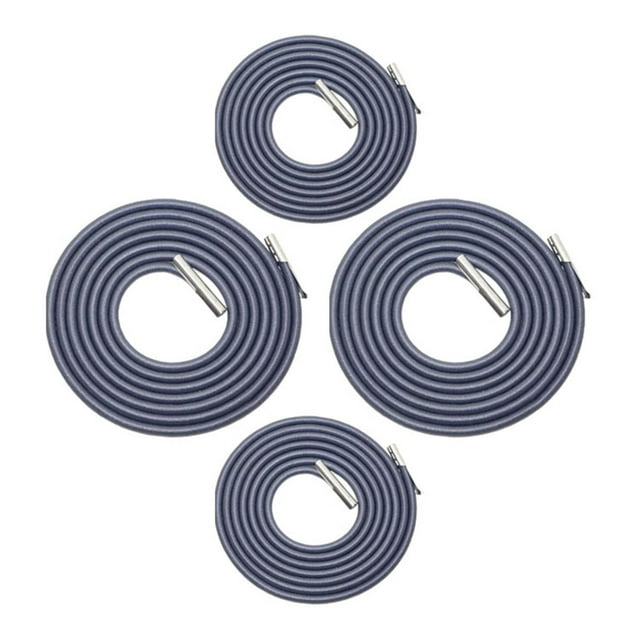 S SERENABLE 4 Pcs Lacets Élastiques Fournitures Cordon de Remplacement pour Chaise Zero Gris Foncé