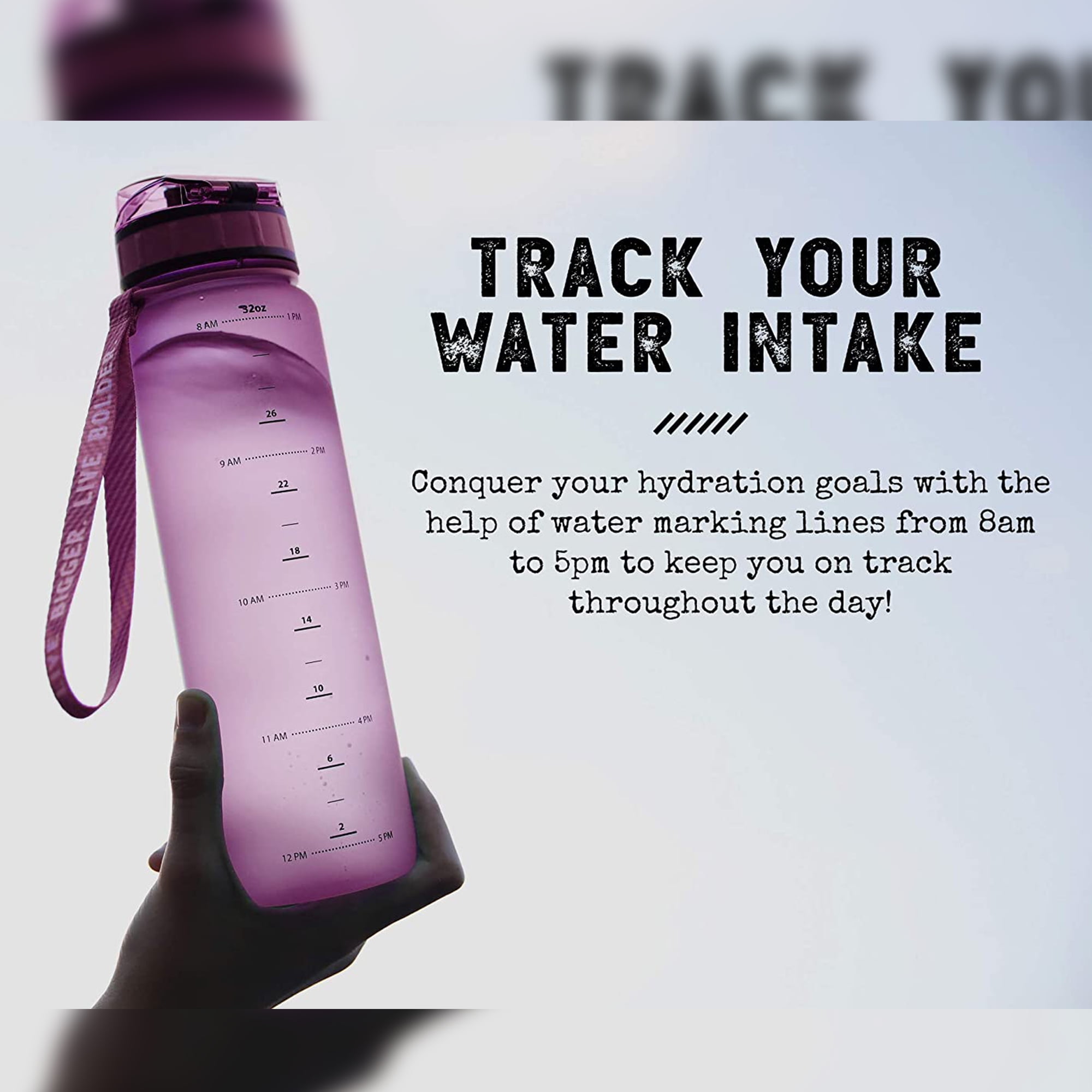 Water Bottle  34 oz – Why I Love Where I Live