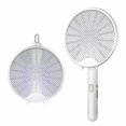 thumbnail image 1 of USB Bug Zapper Plegable UV Luz Mosquito Killer Raqueta 800mAh Fly Trap (Blanco) Likrtyny Libre de BPA, 1 of 7