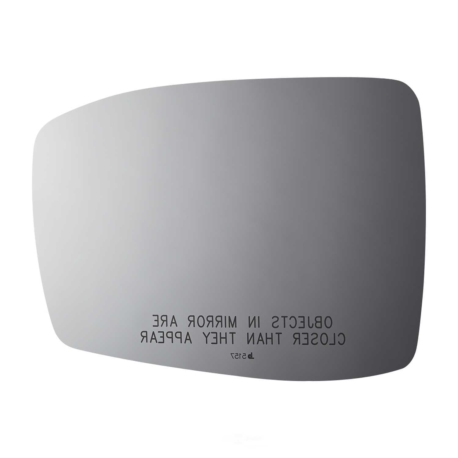 Burco Side View Mirror Replacement Glass - Clear Glass - 5157