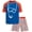 Navy/Orange Snorkeling, variant on iXtreme Boys Rash Guard Set - 2 Piece UPF50 Quick Dry Short Sleeve Swim Shirt & Swim Trunks for Boys
