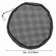 thumbnail image 3 of 4 Pcs Filet de Couverture en Maille Extérieur pour Barils de Pluie, Seaux de Collecte d'Eau Couverture de Réservoir Outil de Récolte Protecteur Filet, 4 x Couverture en Maille, Noir, 3 of 9