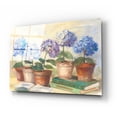 thumbnail image 2 of Epic Art 'Gardeners Hydrangeas' by Carol Rowan, Acrylic Glass Wall Art, 24"x16", 2 of 8